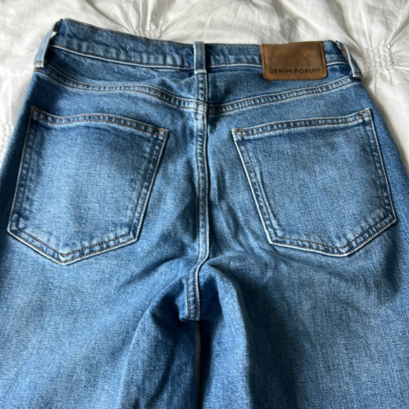 Denim Forum. Arlo high rise straight. - Picture 4 of 5